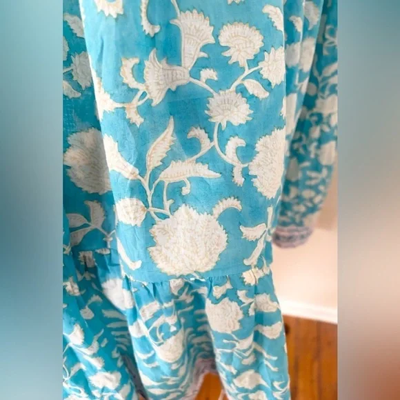 NWT Apsiga Billie Ornate Floral Maxi Dress - Picture 11 of 16